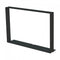 BeF Einbaurahmen | Aquatic WH V 100 | schwarz | ohne Rand