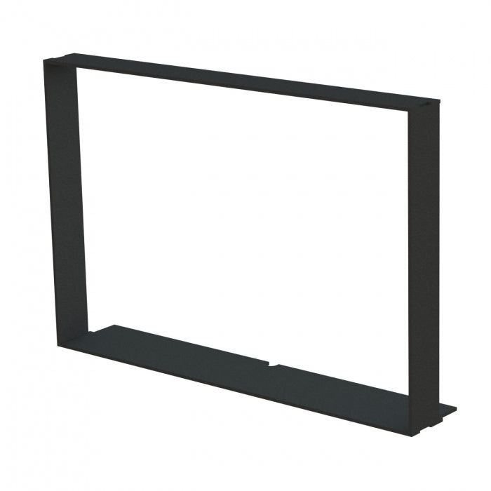 BeF Einbaurahmen Aquatic WH V 100, ohne Rand, schwarz | Klimaworld.com
