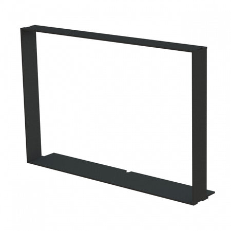 BeF Einbaurahmen Aquatic WH V 100, ohne Rand, schwarz | Klimaworld.com
