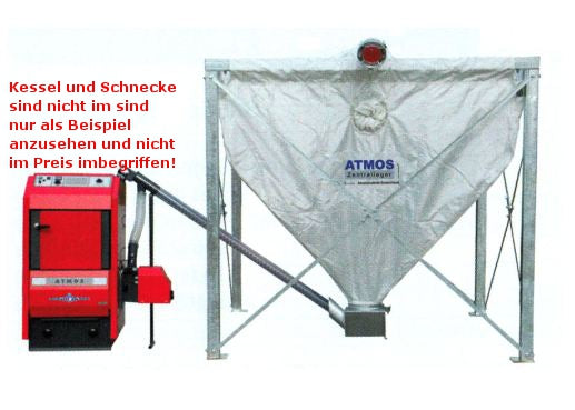 Textilspeicher inkl. Schneckenkasten für Atmossystem