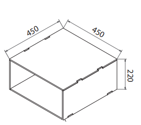 Beistellbox ELM Größe M