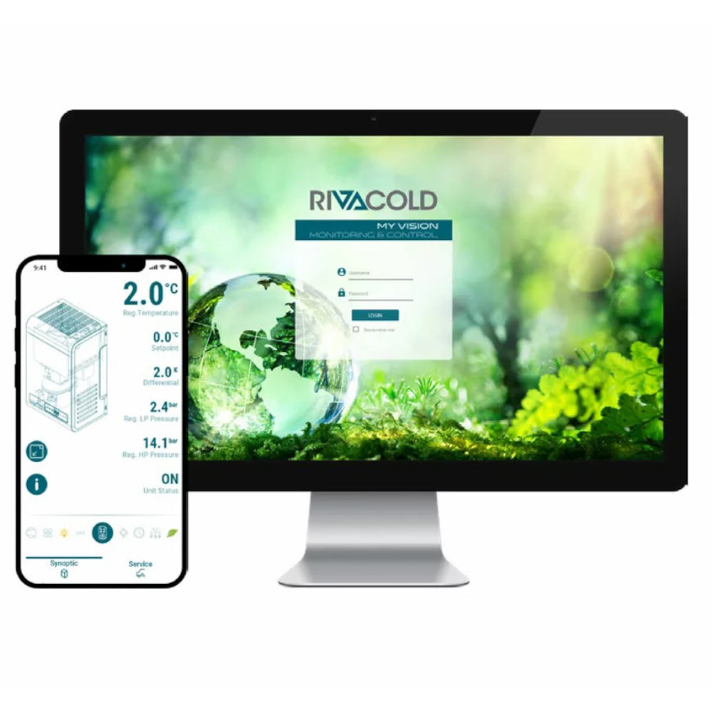 RIVACOLD | Huckepack-Aggregat für Kühlzellen | Normalkühlung | 2521 W