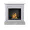 Aflamo Bio-Kamin | Vigo Stone mit Einsatz Bio 60 | Beton
