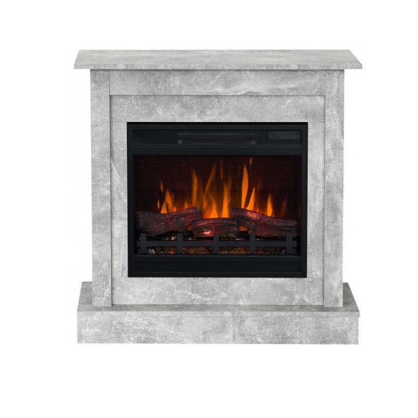 Aflamo LED Standkamin Vigo Classic beton 3D