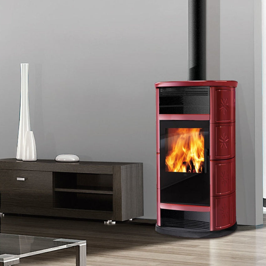 Edilkamin Big | Keramik bordeaux