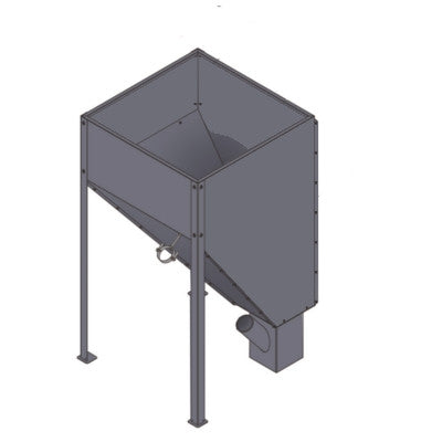 450 l Pelletbehälter