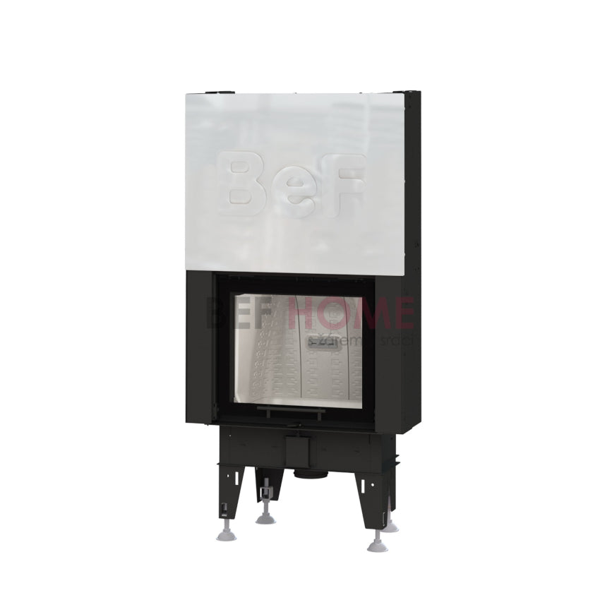 BeF Home Kamineinsatz Therm V 6 | 6 kW | weißer Feuerraum 