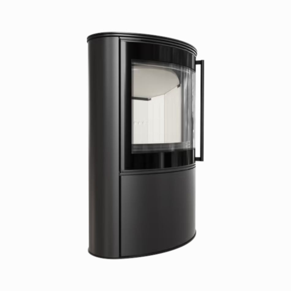 Kratki Kaminofen BJORN mit weissem Brennraum | klimaworld.com