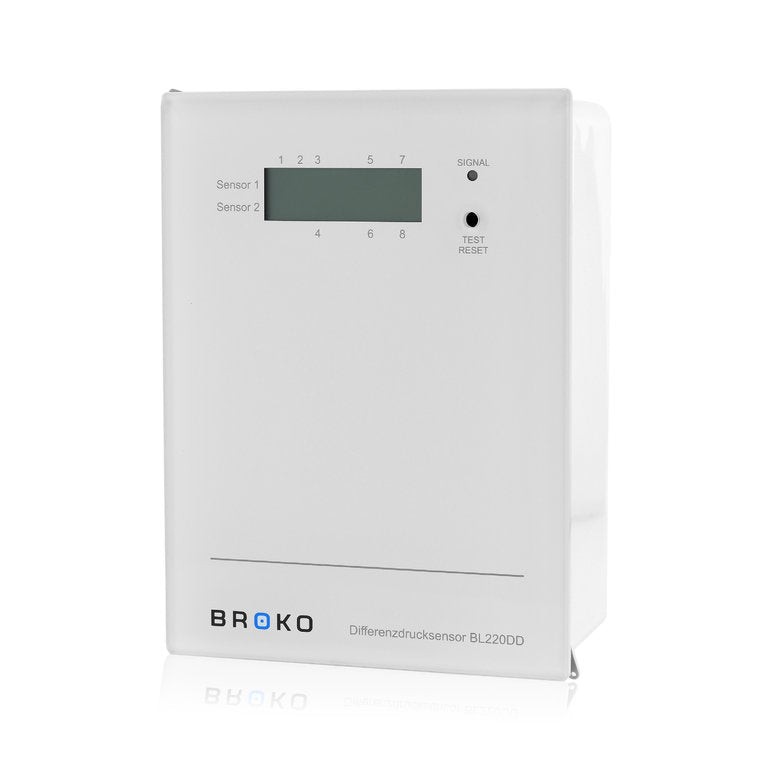 BROKO Funk-Sender | Differenzdrucksensor | BL220DDu | Unterputz