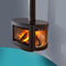 Wanders fires&stoves Wandkamin | BLACK PEARL | 8,0 kW