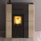 Edilkamin wasserführender Pelletofen Blade H15 | Keramik beige | 15,3 kW