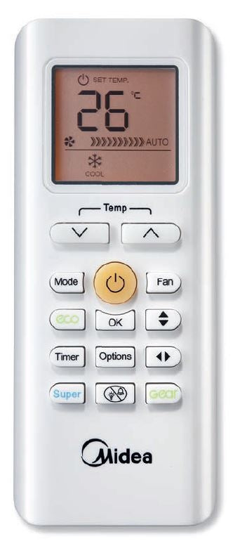 Klimaanlage Midea BLANC PRO 27IU mit 2,6kW | Mono/Multi Inneneinheit