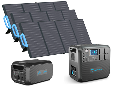 Solargenerator | AC200MAX | inkl. faltbares Solarpanel | 2200W | 2048Wh