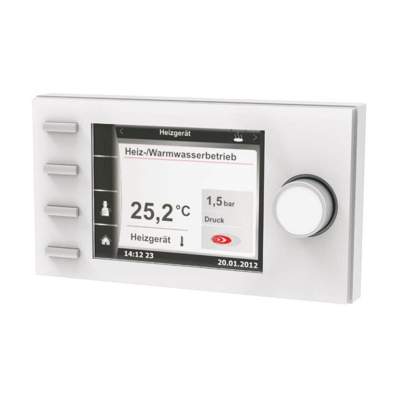 WOLF | Bedienmodul BM-2 | mit Außenfühler | weiß 