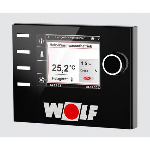 Gas-Brennwertherme Wolf Paket CGS-2-14 mit Speicher CSW 120 Regelung BM-2 