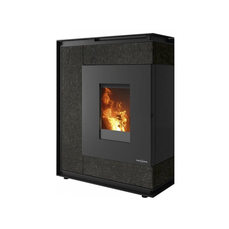 ORANIER | Boreas | Stahl Schwarz | Schiefer | 8 kW | A+