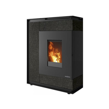 ORANIER | Boreas | Stahl Schwarz | Schiefer | 8 kW | A+