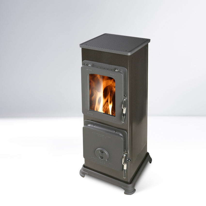 Thorma Werkstattofen Dauerbrandofen Bozen B | schwarz