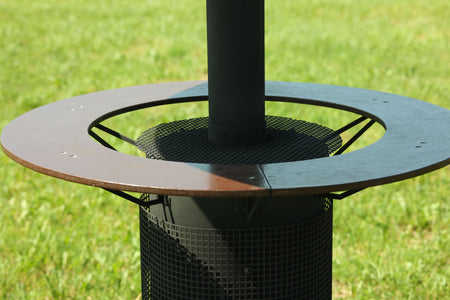 LS Kamna Terrassenheizstrahler Bar von oben | Klimaworld.com