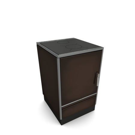 Glutos Küchenofen HH 03 S, braun | klimaworld.com