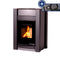 Aquaflam Vario Kalmar | wasserführender Kaminofen | 11/7 kW | grau