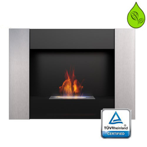 Kratki Biokamin Dekorativ-Wandkamin Bravo2 Geschlieffen TÜV