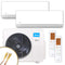 MIDEA Multisplit Klimaanlage | BreezelessE | 2x2,7 kW | Quick-Connect