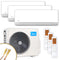 MIDEA Multisplit Klimaanlage | BreezelessE | 3x2,7 kW | Quick-Connect