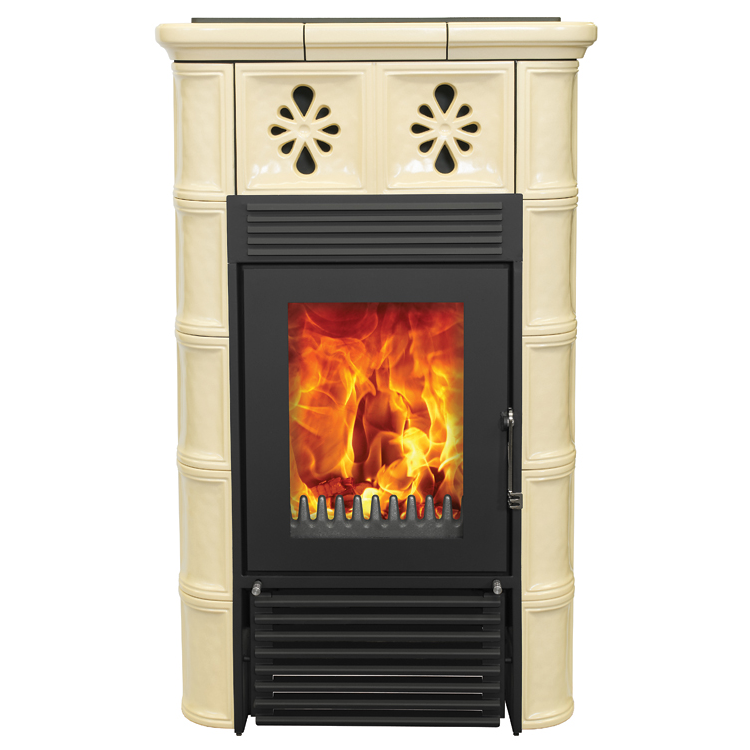 EuroTeplo Warmluftkachelofen | Bristol Mini K220 - Front