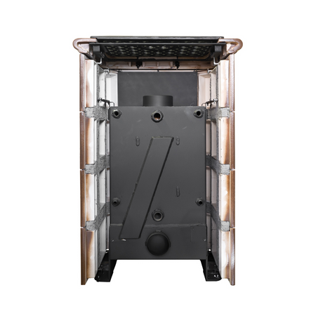EuroTeplo Warmluftkachelofen | Bristol Mini K250 - Hinten