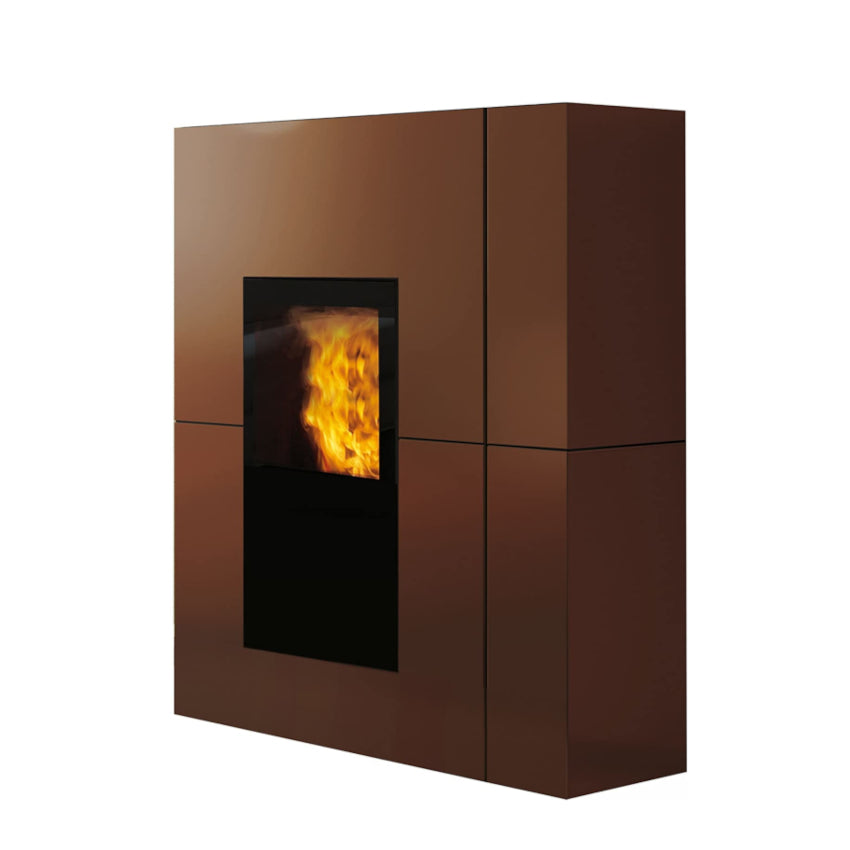 Edilkamin | Blade2 12 Up | Verkleidung Stahl bronze