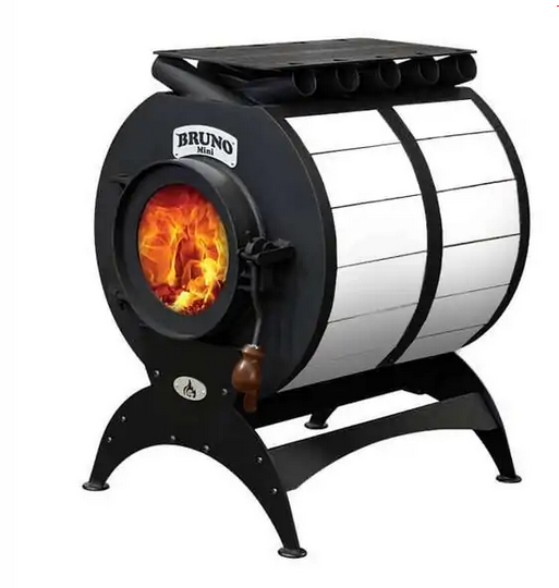 Werkstattofen mit Kochplatte und Keramik in weiß 12 kW | klimaworld.com