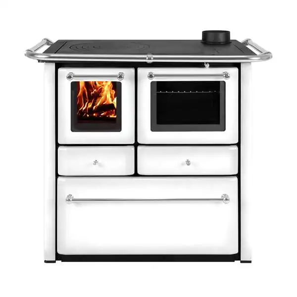 Bruno Küchenofen Nadja weiß 6,3 kW