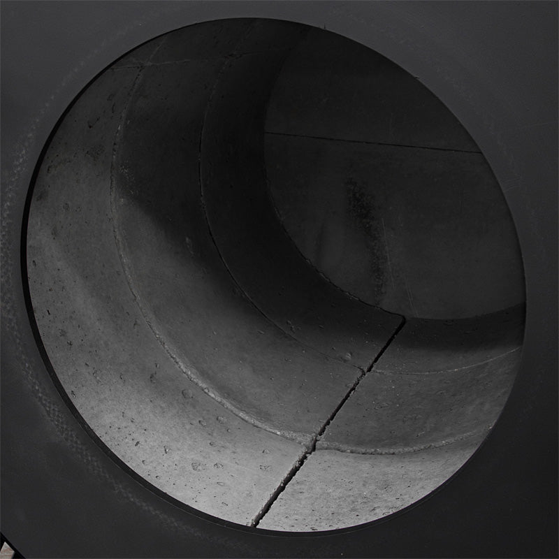 Bruno 00 Luftheizofen Techno Warmluft Speicherofen Brennkammer