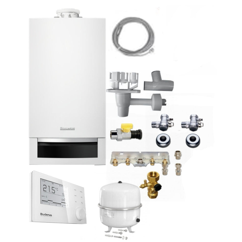 uderus Gasheizung Logamax plus GB172-20 Komplettpaket W22S