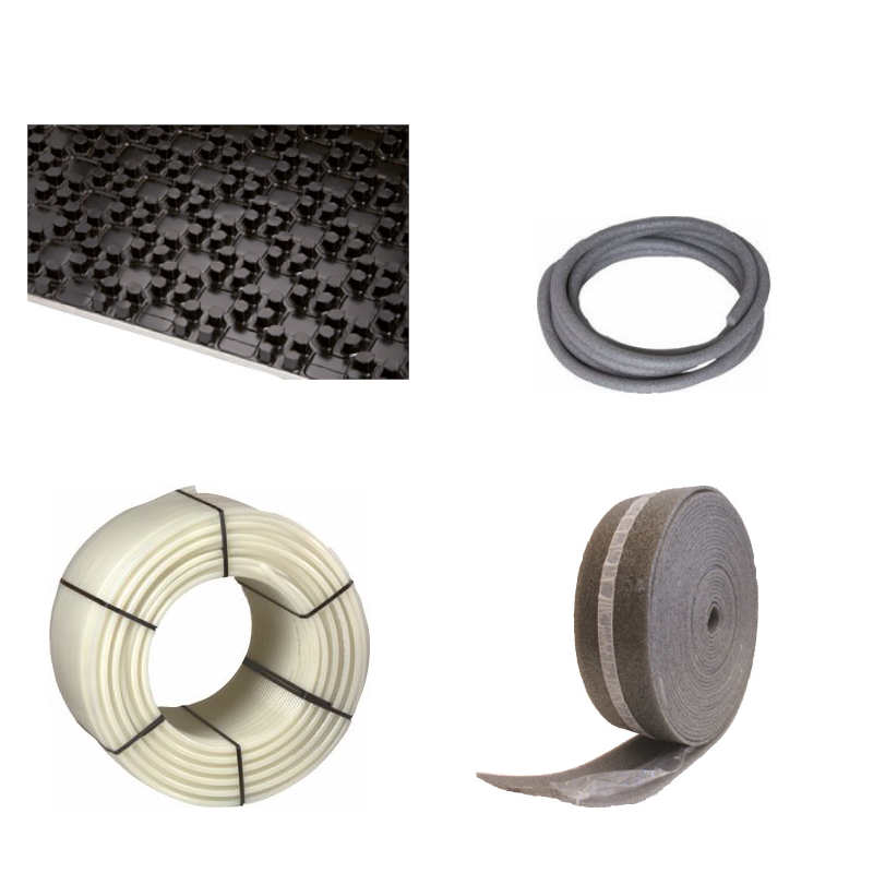 BUDERUS | Fußbodenheizung Noppensystem 30-2 mm | PE-RT | 80,4 m² | www.klimaworld.com