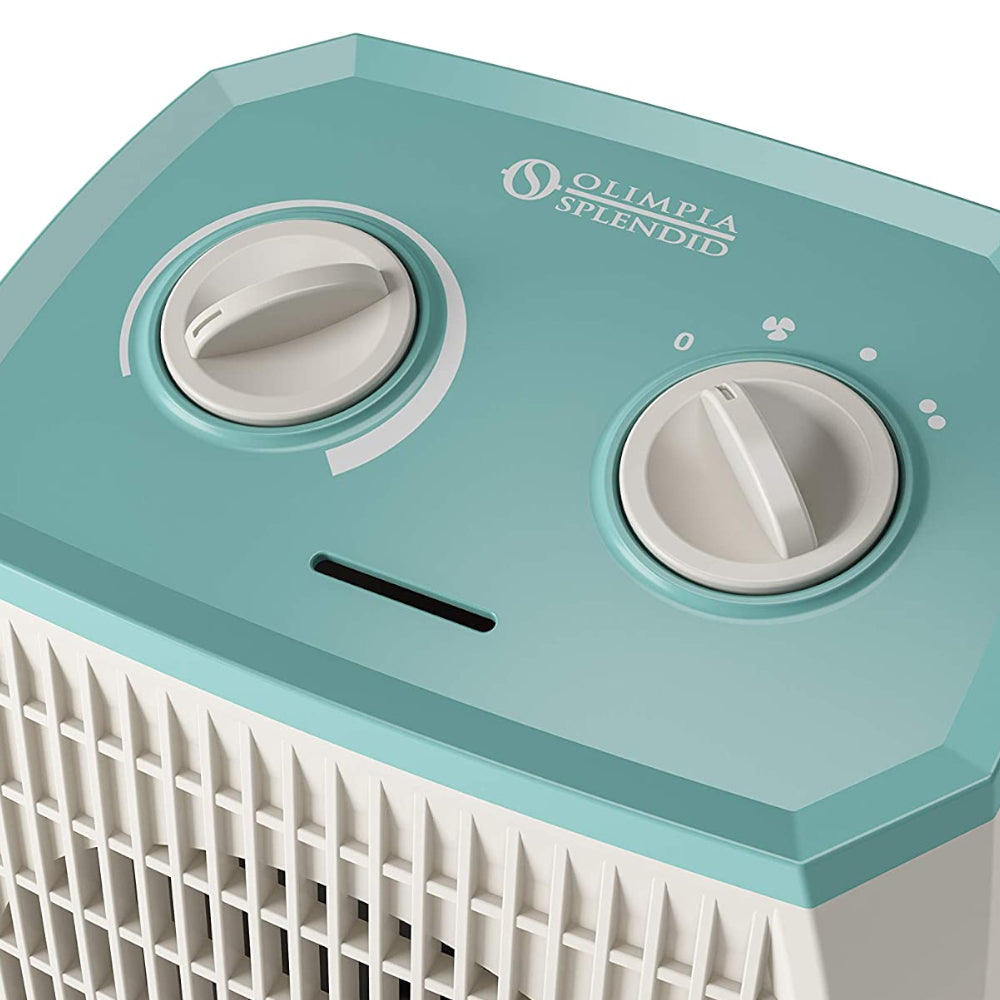 OLIMPIA SPLENDID | Elektro-Heizlüfter CALDO POP Aquamarina | 2000 W