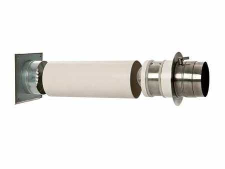 Doppelklappe - Doppelklappensystem mit 125mm Anschlussstutzen
