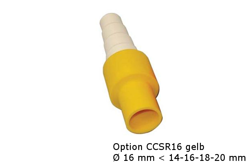 Verbindungsstück gelb 16mm