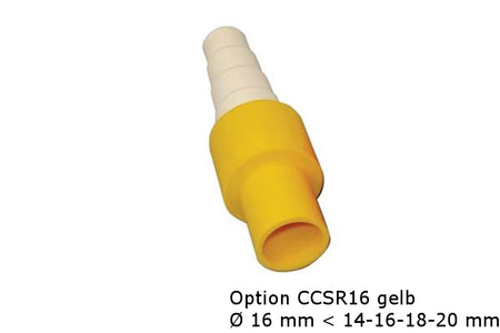 Verbindungsstück gelb 16mm