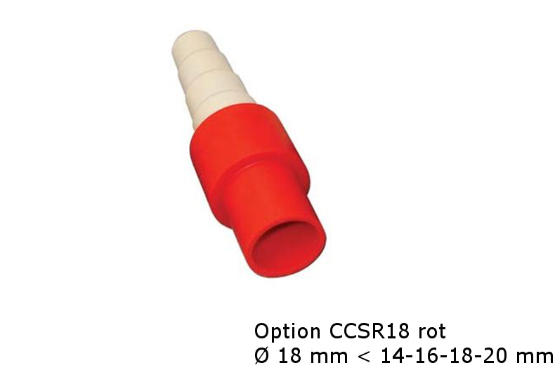 Verbindungsstück rot 18mm