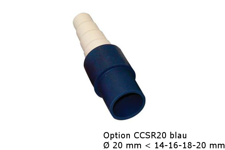 Verbindungsstück blau 20mm