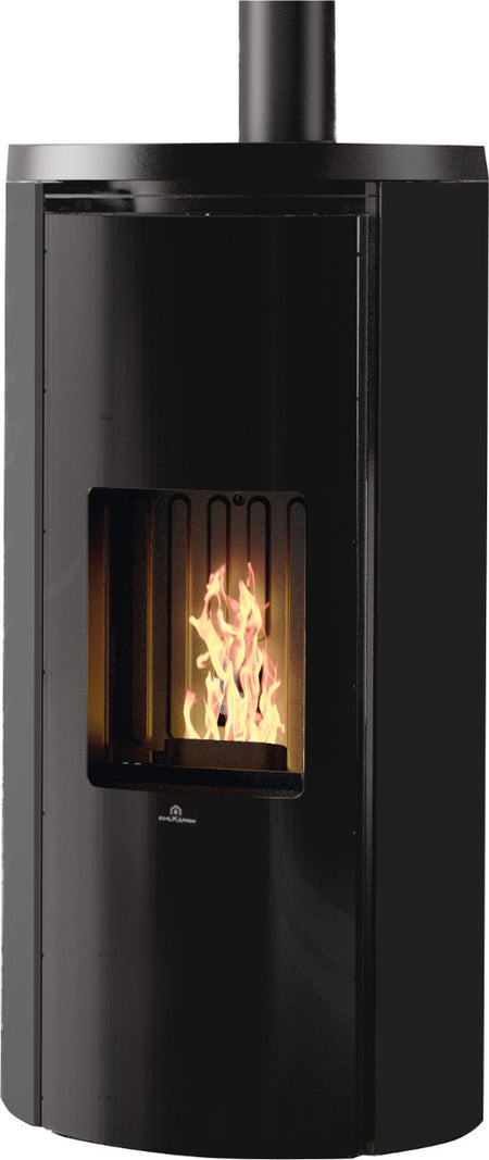 Edilkamin Pelletofen Air TIght C Stahl Schwarz