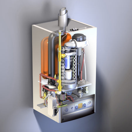 WOLF | Gasbrennwert-Heiztherme | CGB-35 E | 35 kW