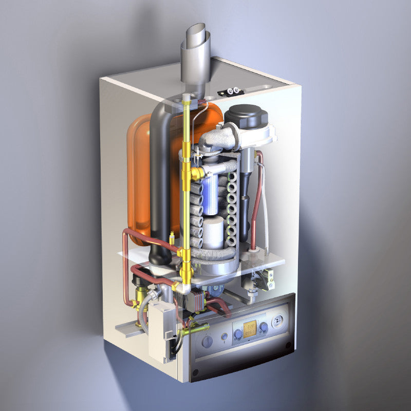 WOLF | Gasbrennwert-Kombitherme | CGB-K-40-35 Erdgas-LL | 35 kW