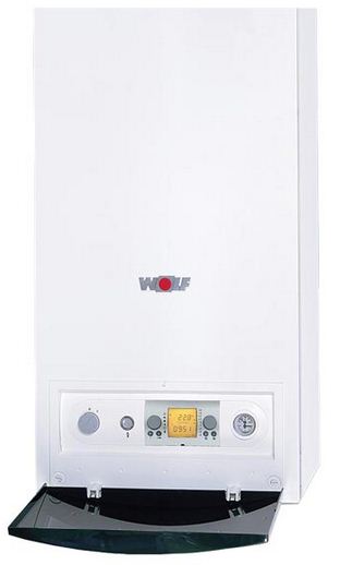 Wolf CGG-2-24 24kW Gas-Heiztherme, raumluftunabhängig