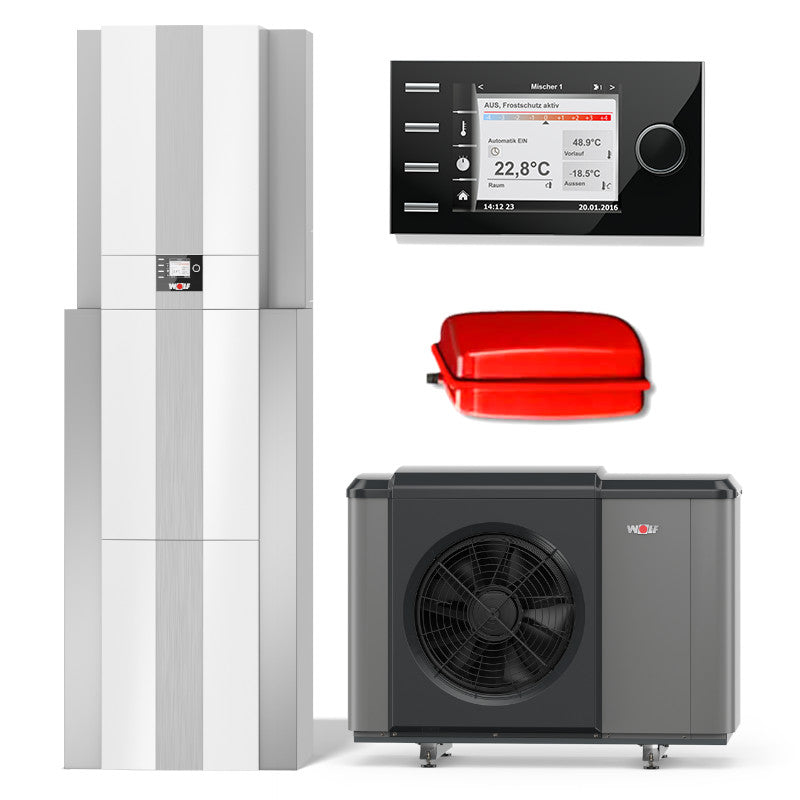 WOLF | Wärmepumpencenter | CHC-200 Monoblock | 10kW