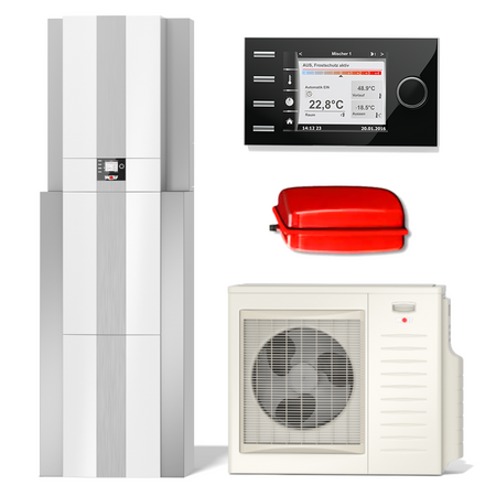 WOLF | Wärmepumpencenter | CHC-07/200-35 Split | 7 kW