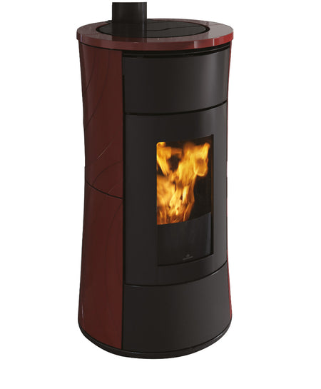 Edilkamin Cherie 11 Evo ATC Keramik bordeaux