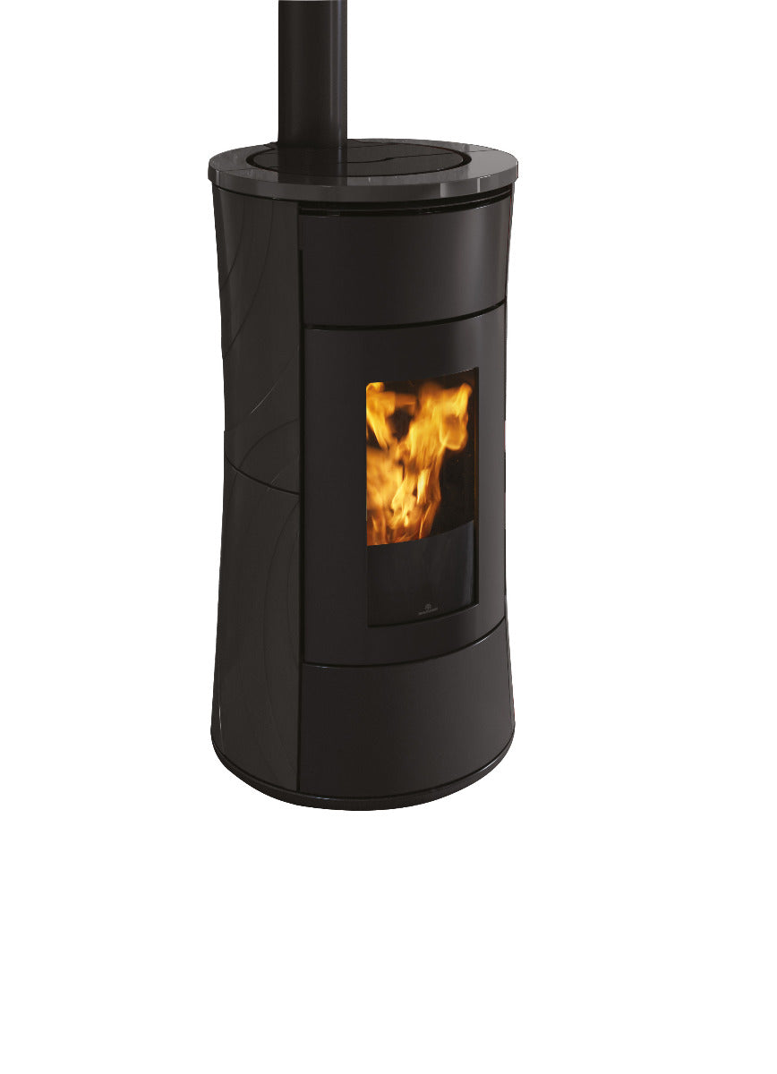 Edilkamin Cherie 11 Evo ATC Keramik dunkelgrau